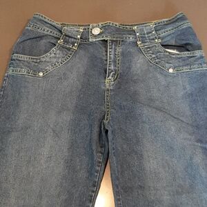 Vezucci Size 14 Open Hem Jeans